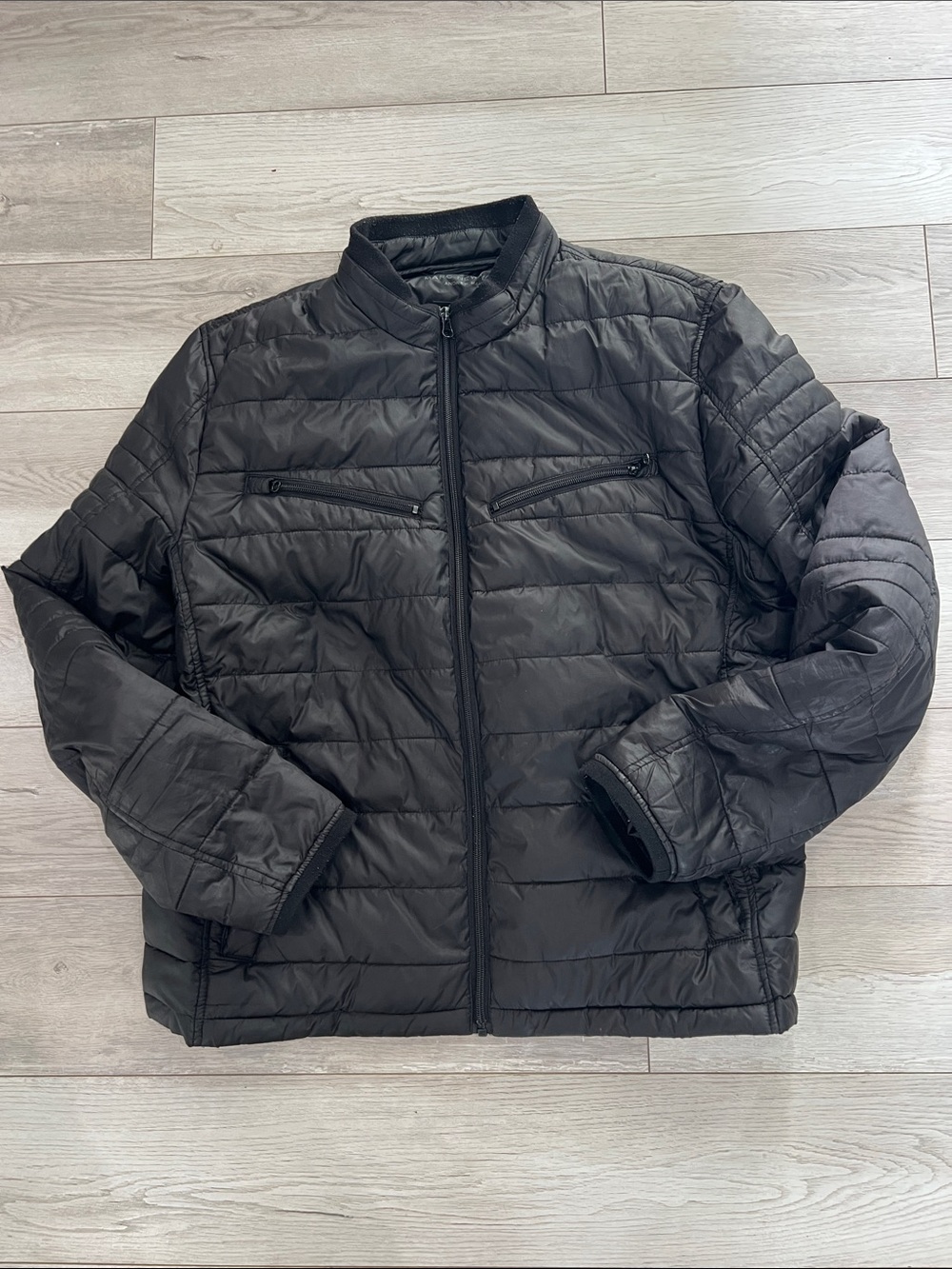 Marc New York  Black Quilted Puffer Jacket
